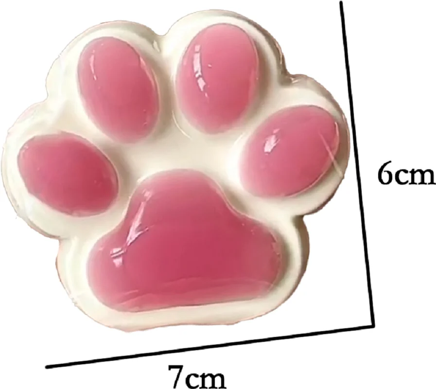 Cat PAW Squishy Anti-Stress เท้าของเล่น Squishy Taba Squishy Kedi Patisi Squishy Soft Jelly รู้สึก Squishy ตารางความวิตกกังวลบรรเทาของขวัญ