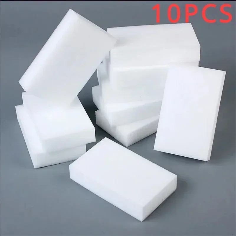 Esponja mágica de melamina para el hogar, herramientas de limpieza para oficina, cocina, baño, esponjas de limpieza, 10 Uds.