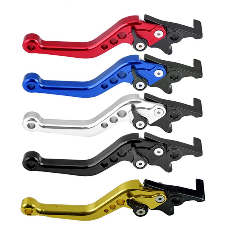 Universal Motocicleta Freio a Disco Duplo, Alavanca Alça De Alumínio CNC, Modificação Modificada Acessórios, Moto
