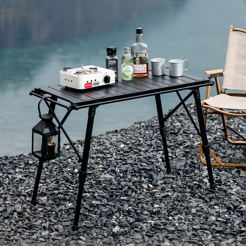Многофункциональный складной тактический стол для кемпинга IGT, уличный стол для пикника и рыбалки, портативный стол для барбекю с регулируемой высотой