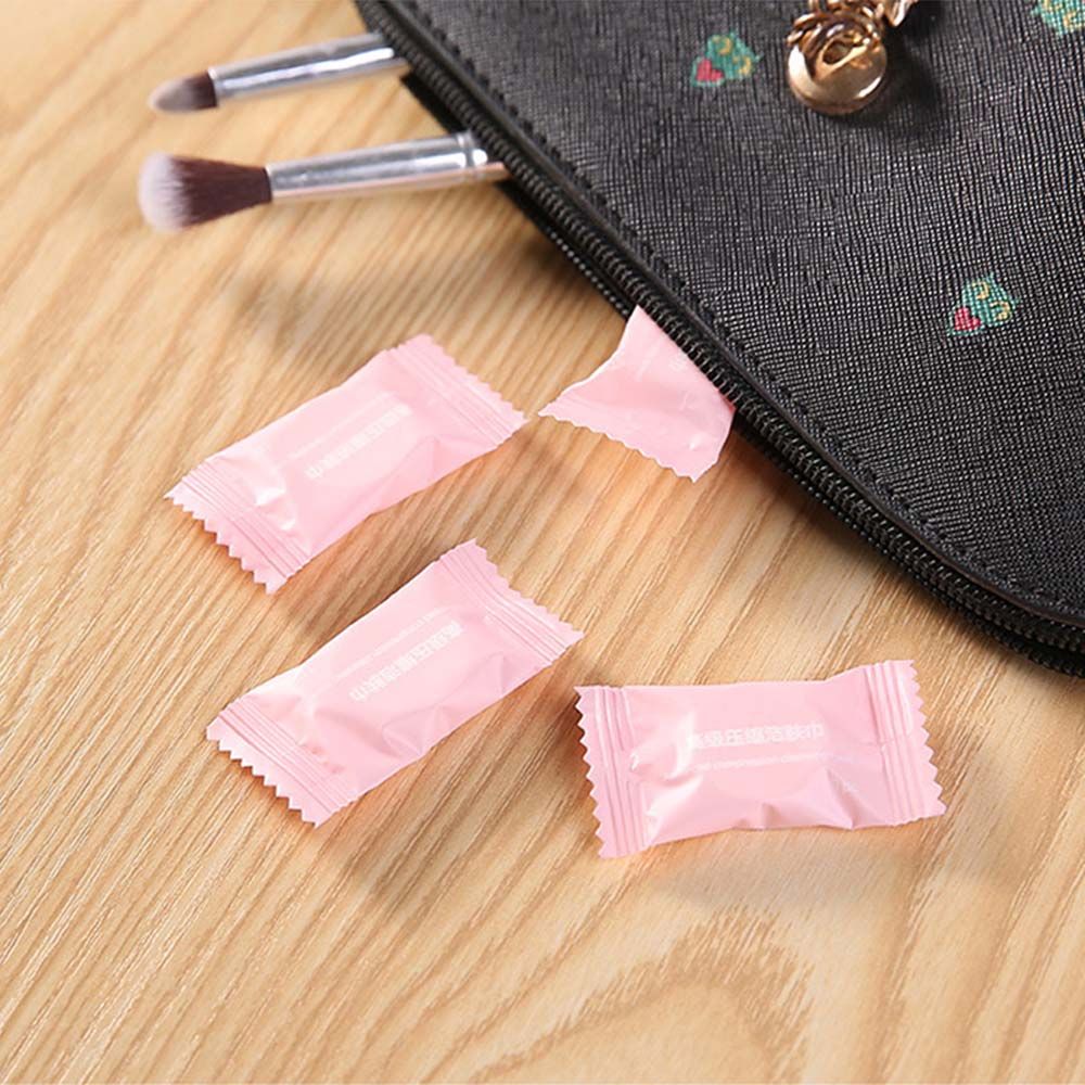 Hotel Travel Face Wash Tool Moistened Tissues Cotton Compressed Washcloth Compressed Face Towel Water Wet Wipe Disposable Towel