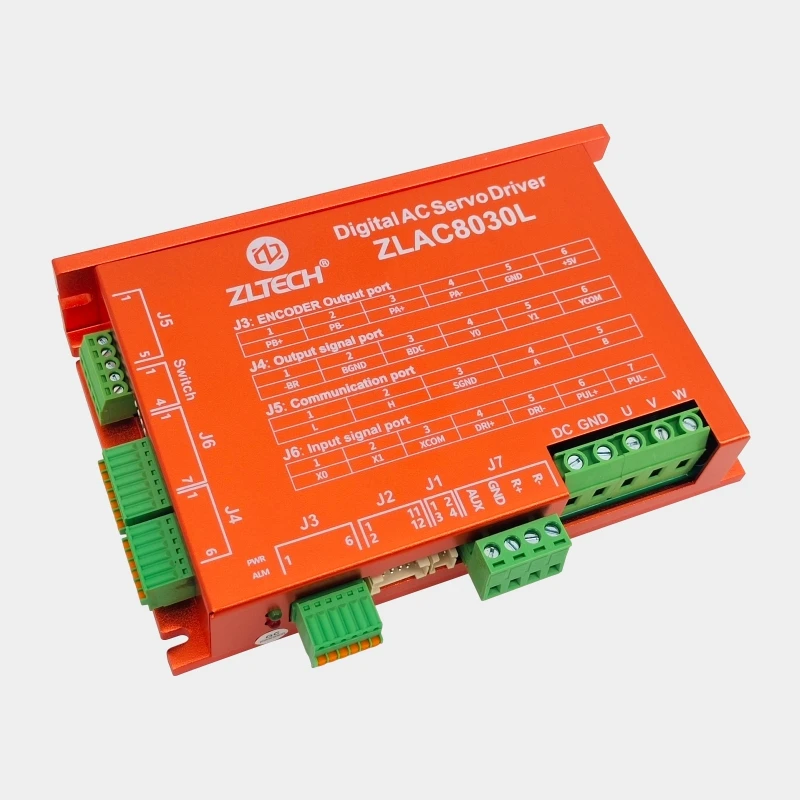 ZLTECH 3 Phase 24V-48V DC 30A-60A 500-1000W RS485 CANOPEN Pulse Control Brushless Servo Motor Controller Driver For Robot AGV