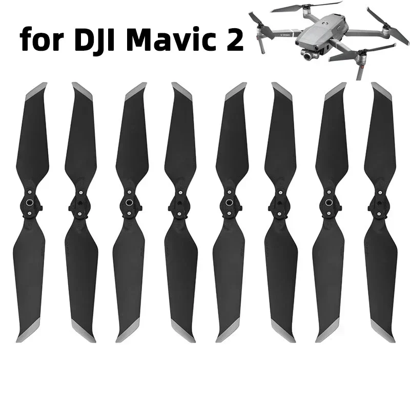 4/8 шт. пропеллер для DJI Mavic 2 Pro Zoom 8743, малошумный реквизит, быстросъемное складное лезвие, шумоподавление, реквизит, аксессуар для дронов