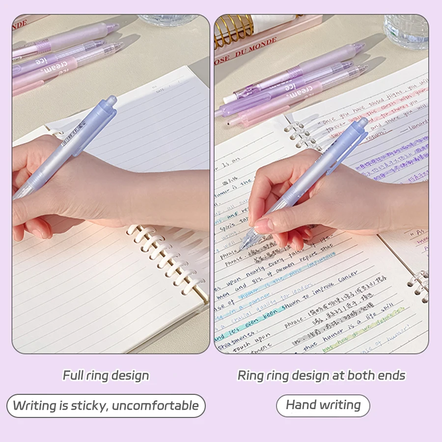 B5/A5 Quaderno a fogli mobili 60 fogli Raccoglitore Libro a righe Set di note Kawaii Cancelleria coreana Forniture per ufficio scolastiche Studenti che scrivono