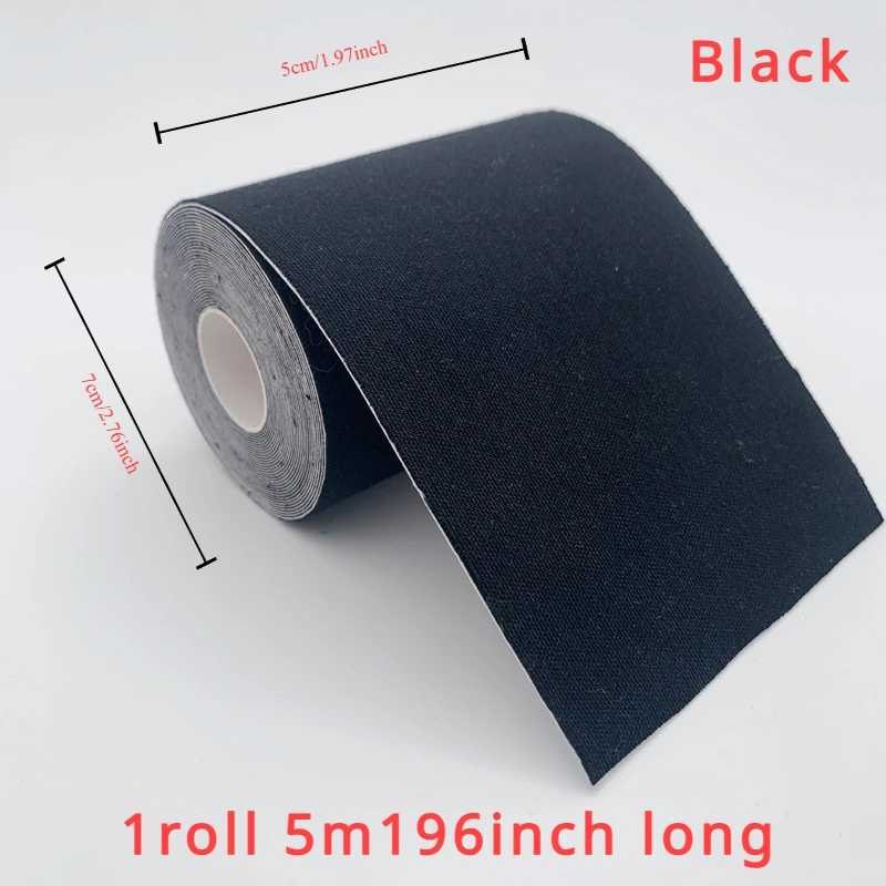 Nastro kinesiologico 2 dimensioni Bendaggio muscolare Nastro sportivo per alleviare il dolore muscolare al ginocchio, elastico in cotone, resistente agli urti
