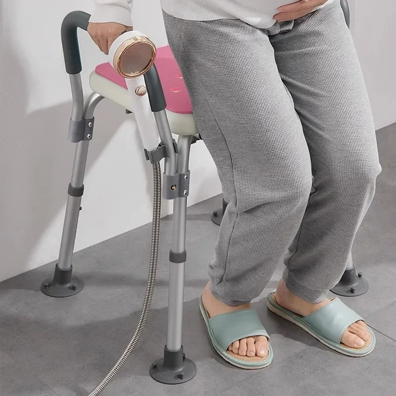 The product can be customized. Bathing chair for the elderly Bathing stool for the elderly