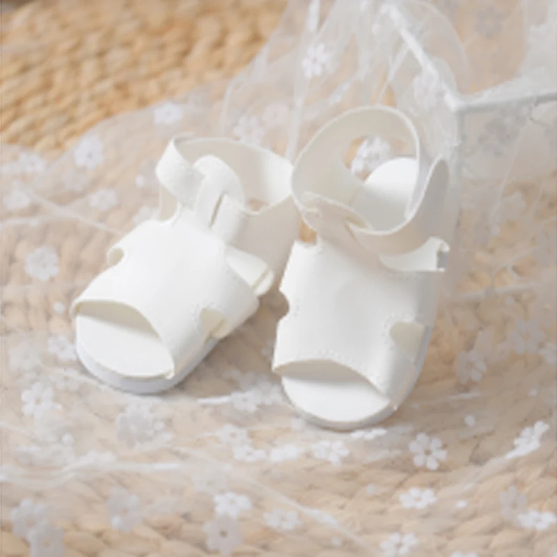 รองเท้าตุ๊กตาสำหรับตุ๊กตาเด็กแรกเกิดขนาด7.5-8ซม. ใหม่55ซม. ของเล่นตุ๊กตาเด็ก21นิ้วเครื่องประดับตุ๊กตาหนัง PU น่ารักรองเท้าแต่งตัวของเล่นเด็กผู้หญิง