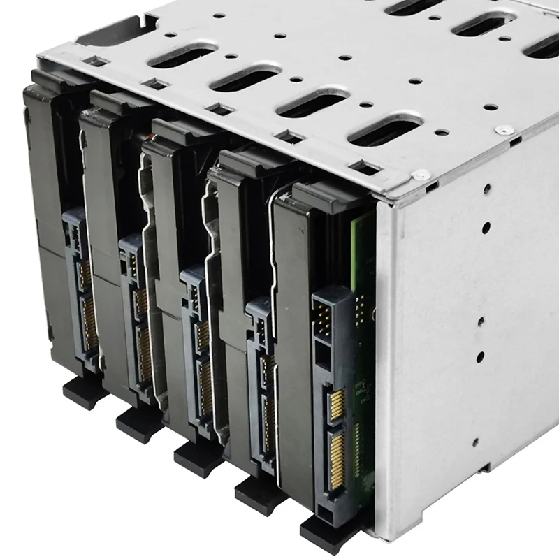 ZhenLoong 5.25 do 3.5 HDD Adapter Caddy Bracket SATA SAS Tray Hard Disk Rack Enclosure Chassis Optical Extension Hard Drive Cage