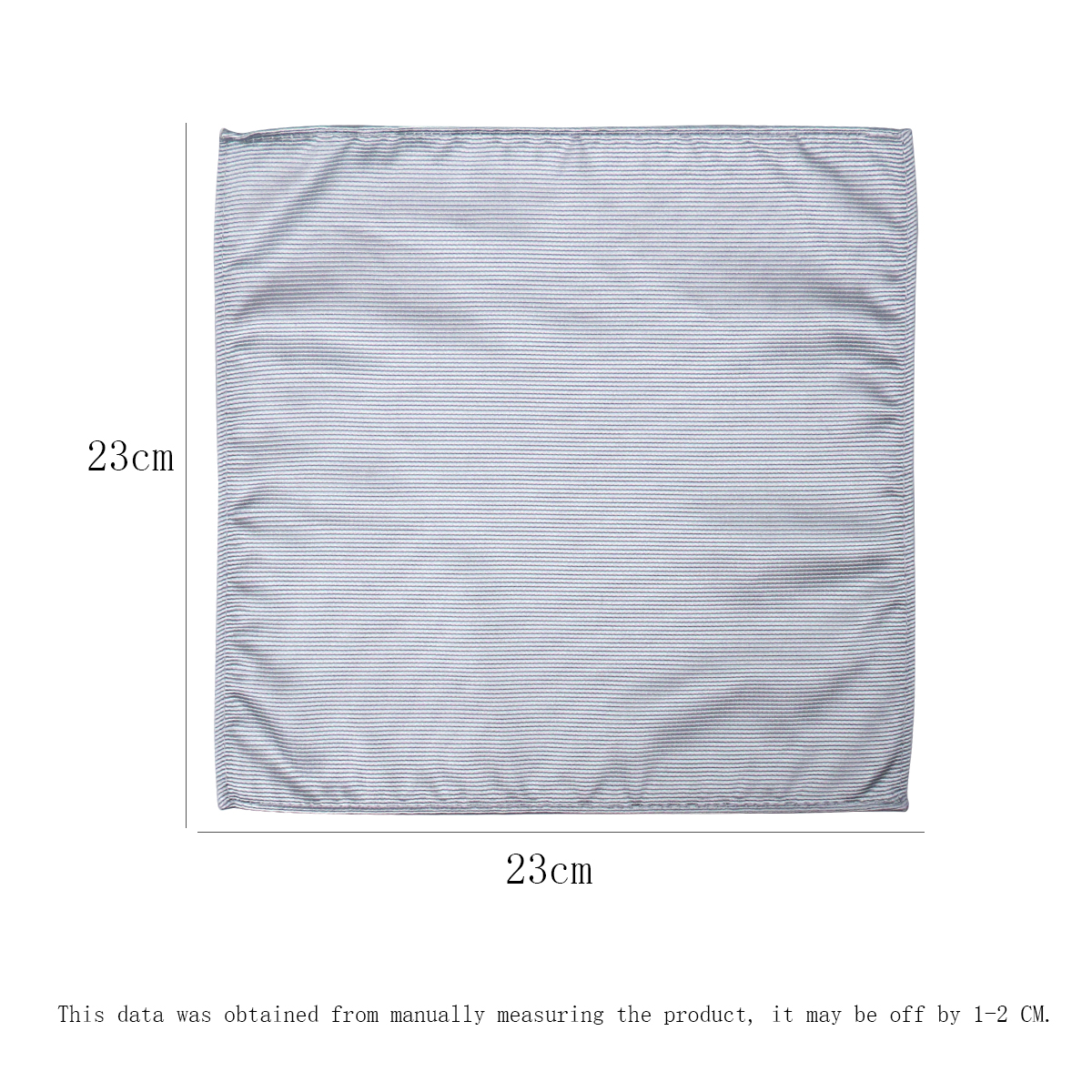 Unisex แฟชั่นทำมือทรงสี่เหลี่ยมสำหรับผู้ชายกระเป๋าสีทึบอุปกรณ์เสริมสำหรับธุรกิจงานแต่งงาน