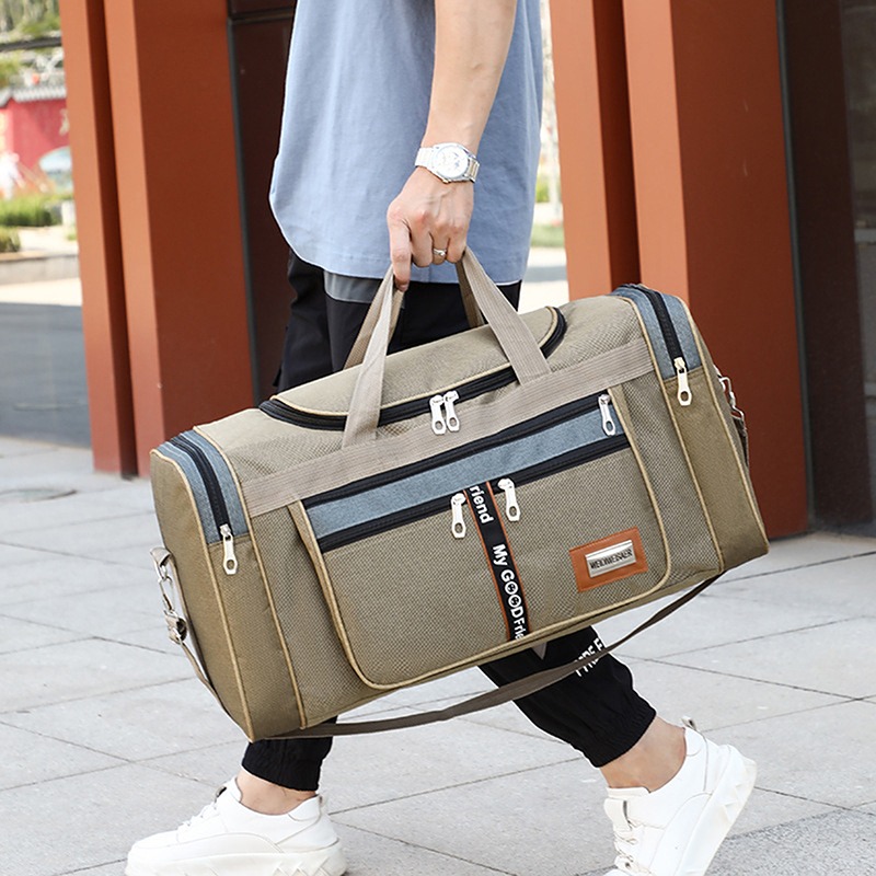 Reisetasche Gepäck Handtasche Herren Umhängetasche Oxford große Kapazität wasserdichte Leinwand Sport Sporttasche Herren Herren Umhängetaschen