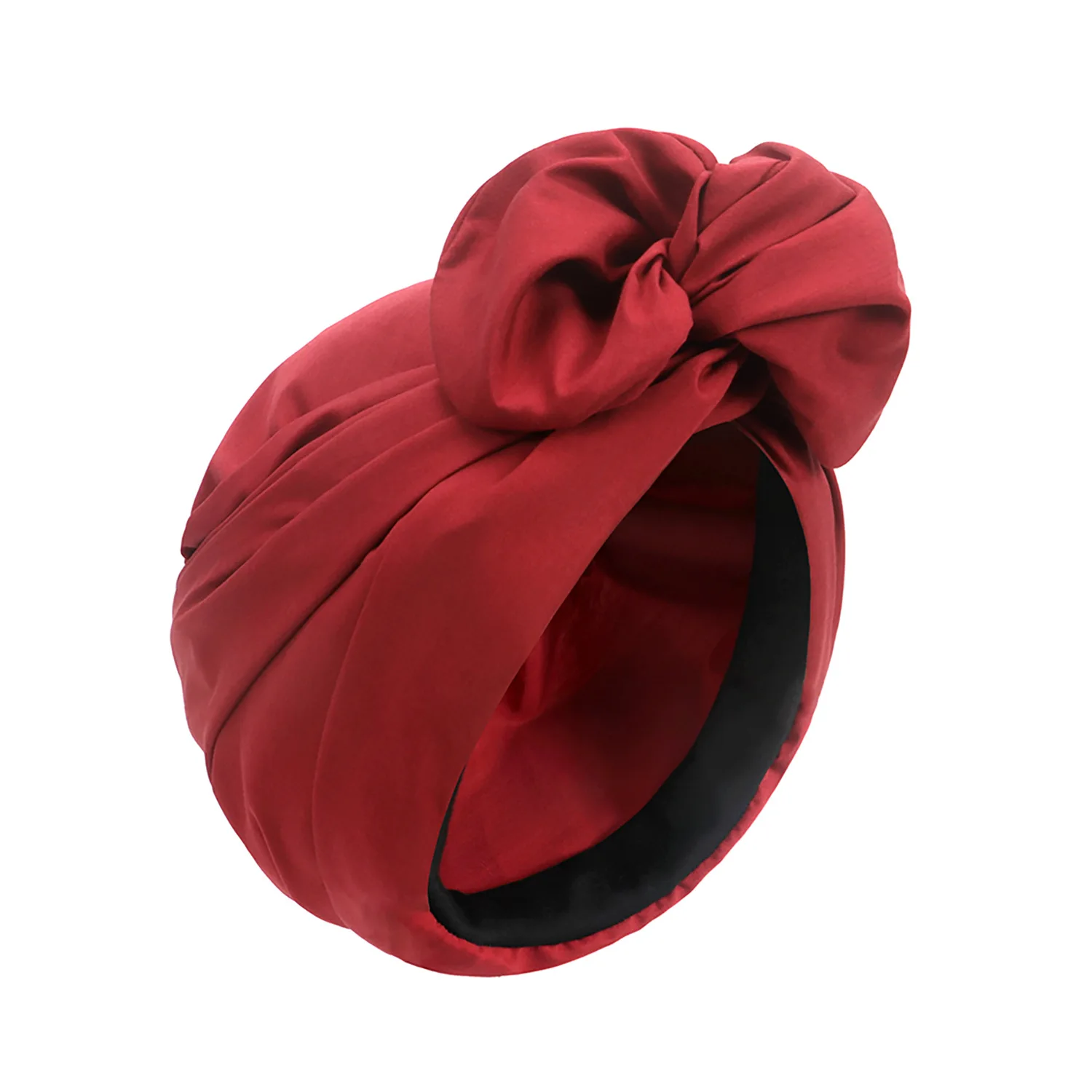 Mulher muçulmano lenço boné de algodão bandana africano cabeça envolve elegante retro turbante para senhoras gorros bonés muçulmano headpiece