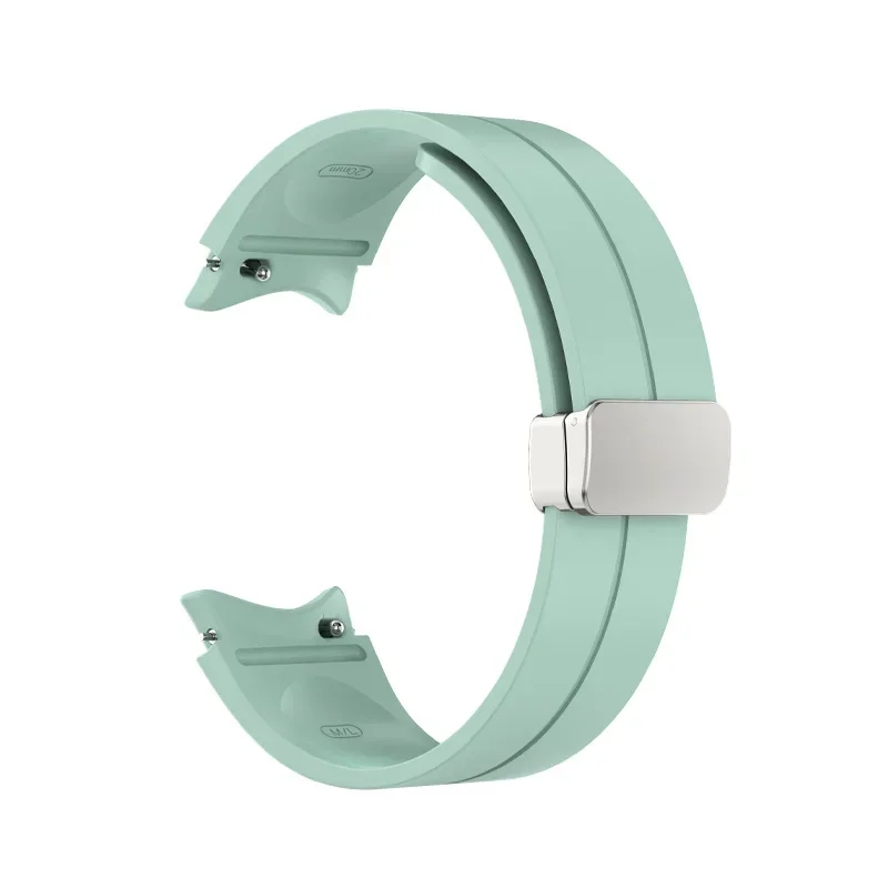Cinturino magnetico in silicone senza gap per Samsung Galaxy Watch 7 6 5 4 44mm 40mm Pro 45mm Bracciale Galaxy Watch6 Classic 43mm 47mm Band