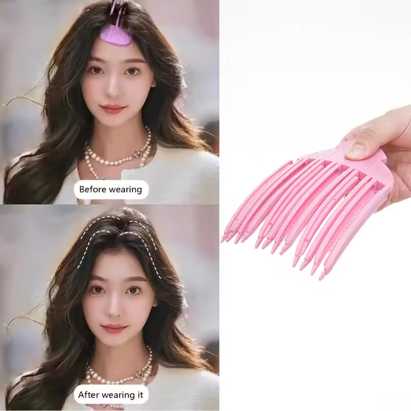 1/2 forcine soffici naturali forcine senza calore stile di capelli fai da te strumenti soffici clip per radice dei capelli curling clip di forma fissa forcine set