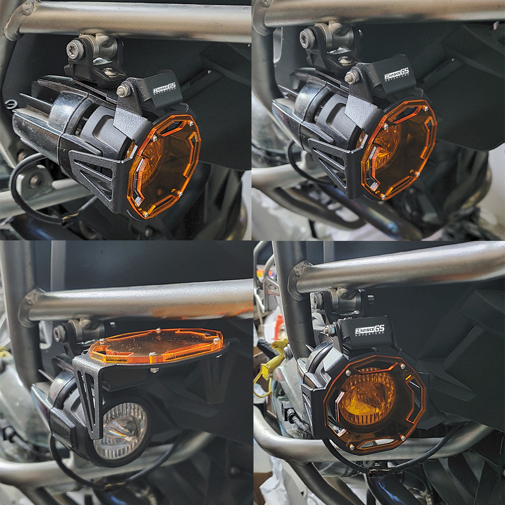 Bmw R1250GS R1250 R 1250 GS ADV アドベンチャー 2018 2019 2020 2021 2022 オートバイフォグランプライトカバーガードグリルプロテクター