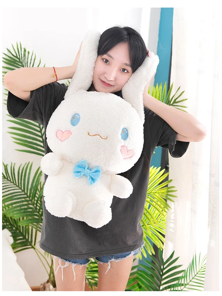 Sanrio อะนิเมะ Kawaii อบเชยม้วน Super Soft Plush PP ผ้าฝ้ายขนาดใหญ่สาวโซฟาหมอนเด็กของเล่นเด็กของขวัญวันเกิด