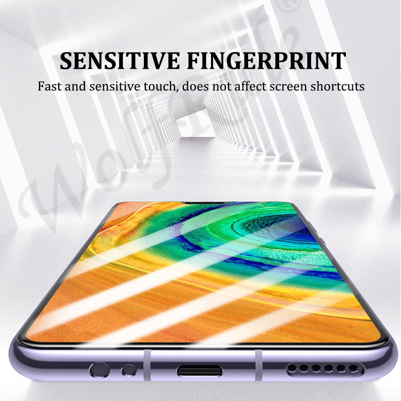 Protector de pantalla para Xiaomi Redmi Note 10 Pro, pegamento de cubierta completa, 9H, HD, 4 unidades