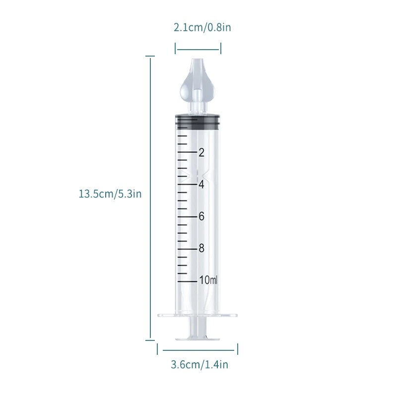 1 PCS Nadelrohr Baby Nasenspüler Nasenreinigungsgeräte Einfache Bedienung Kinderreinigung Pflegeprodukte