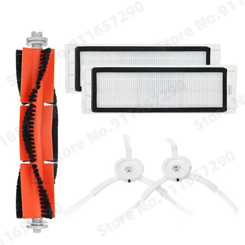 Dành Cho Xiaomi 1S 1st MI Roborock S50 S5 Max Mijia Bộ Lọc HEPA Bàn Chải Cạnh Bên Chính Bàn Chải Robot Hút Bụi phụ Kiện