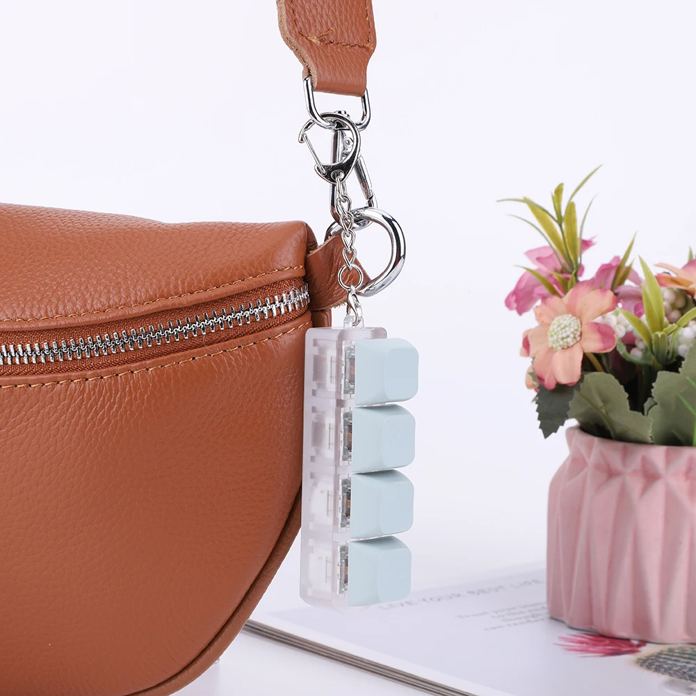 ของเล่นกุญแจคีย์บอร์ด DIY ปุ่มกดพวงกุญแจของเล่นคลายเครียดสำหรับของขวัญผู้ใหญ่เพื่อ Relief ฆ่าเวลา