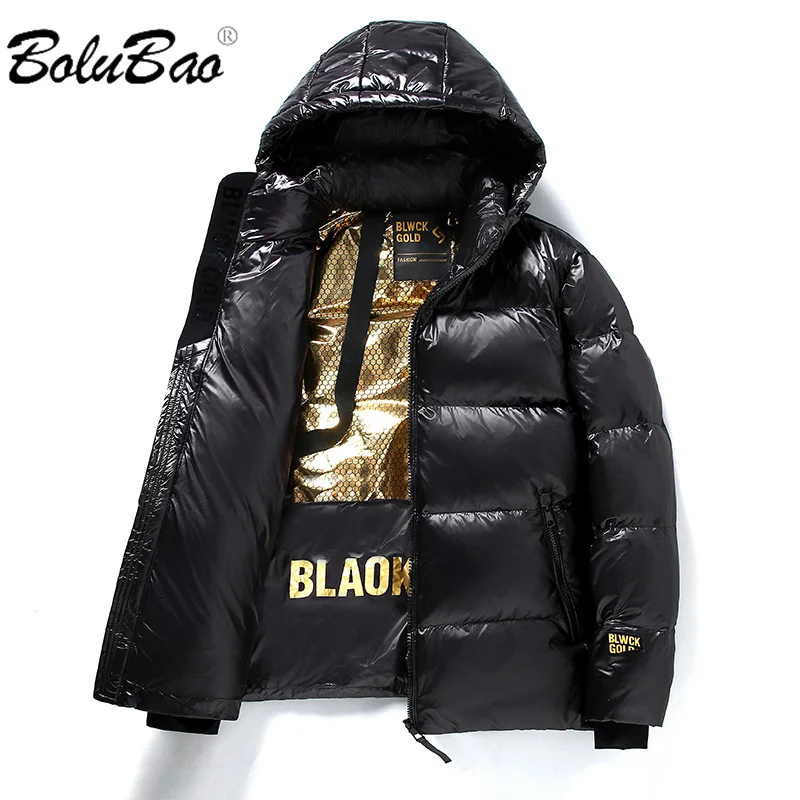 Bolubao 2024 Outdoor Freizeit Daunen jacke für Männer warme Mode schlanke Jacke hochwertiges Design heiße lässige Daunen jacke für Männer