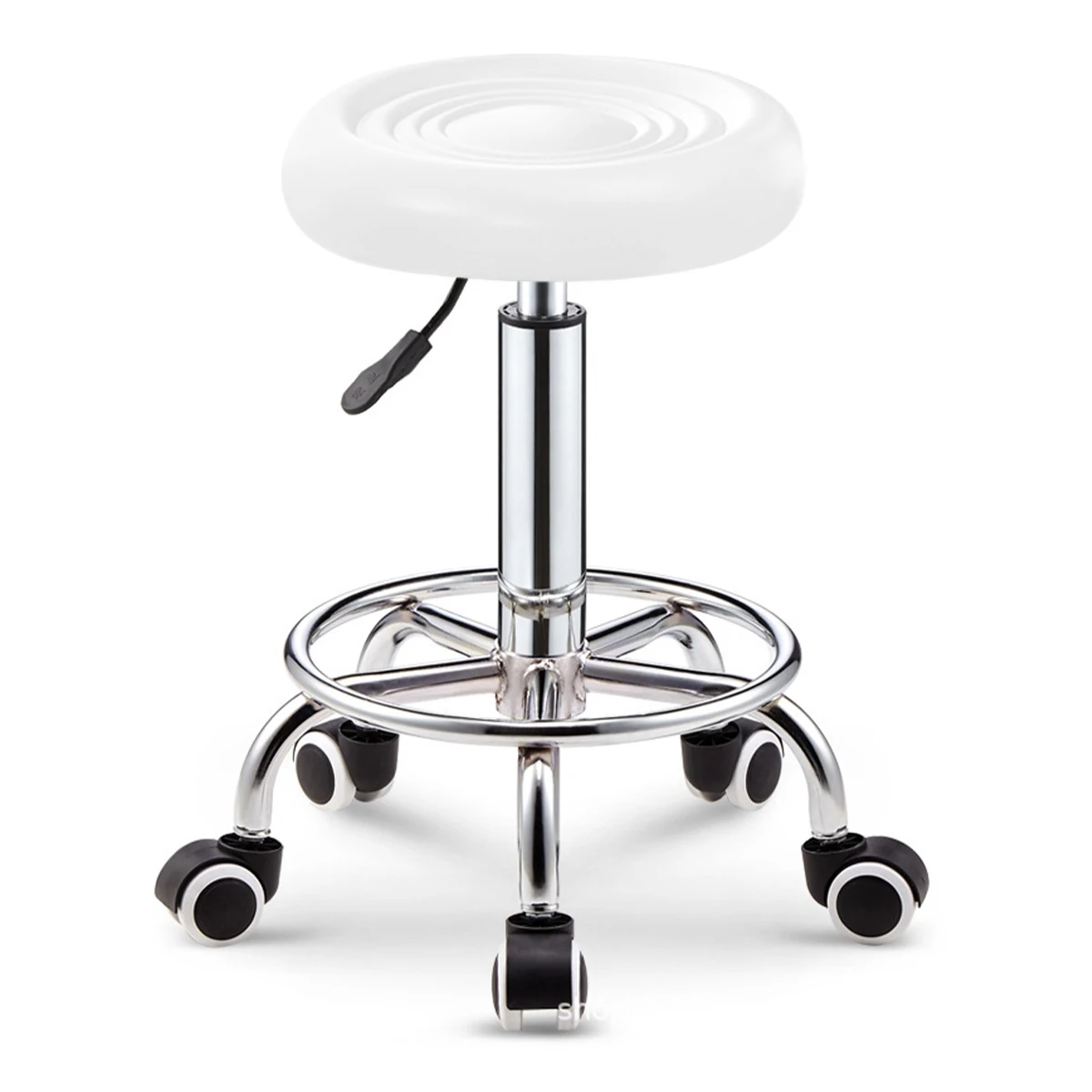 Drehhocker, Rollbarer, Ergonomia Arbeitshocker (höhenverstellbarer), 360 °   drehbar, Bürohocker, Praxishocker, Rollhocker,Barstuhl