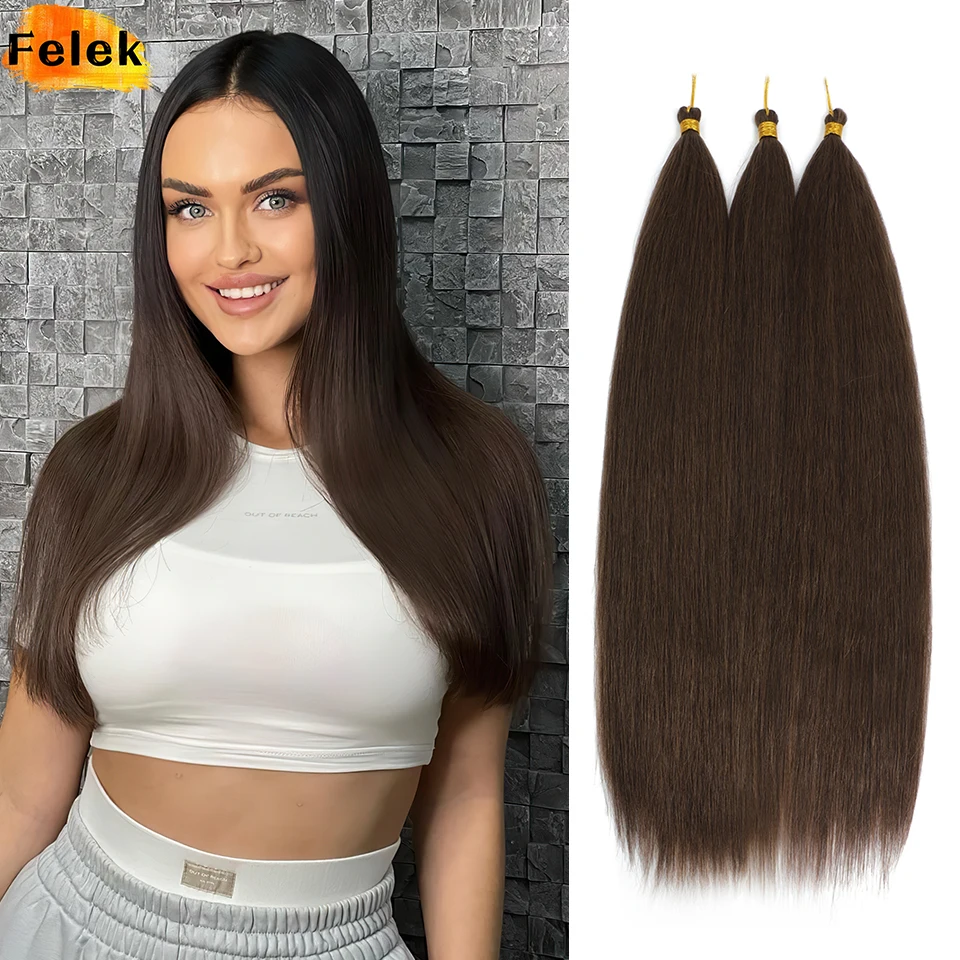 22 zoll Ariel Gerade Gestrickte Haar Bundles 3 Teile/los Häkeln Haar Extensions Für Zöpfe Ombre Grau Lila Synthetische Flechten Haar