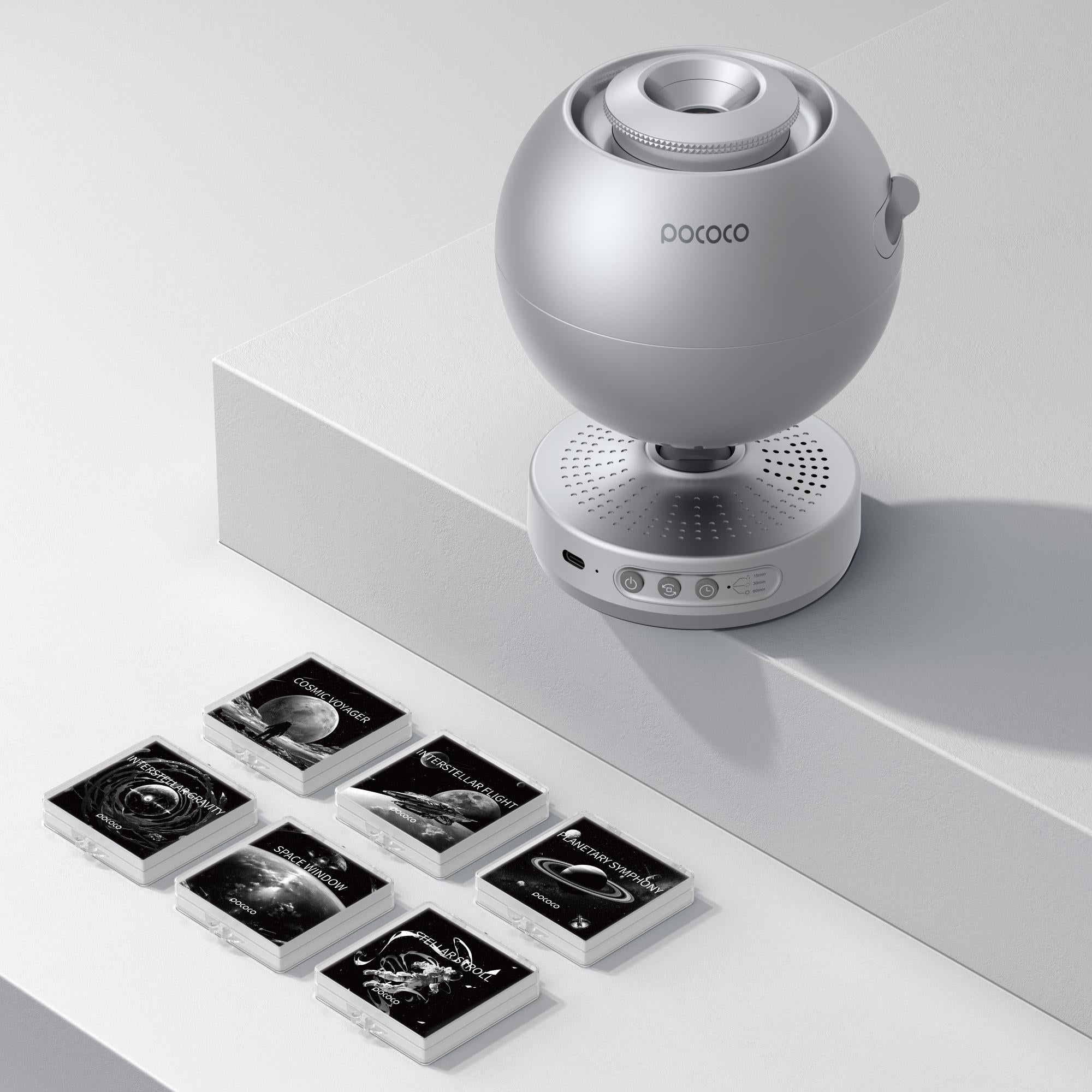 【ข้อเสนอจำกัดเวลา: ลด40% 】โปรเจกเตอร์กาแล็คซี่โพโคโค + โอดิสซีย์แห่งจักรวาล (6ชิ้น)