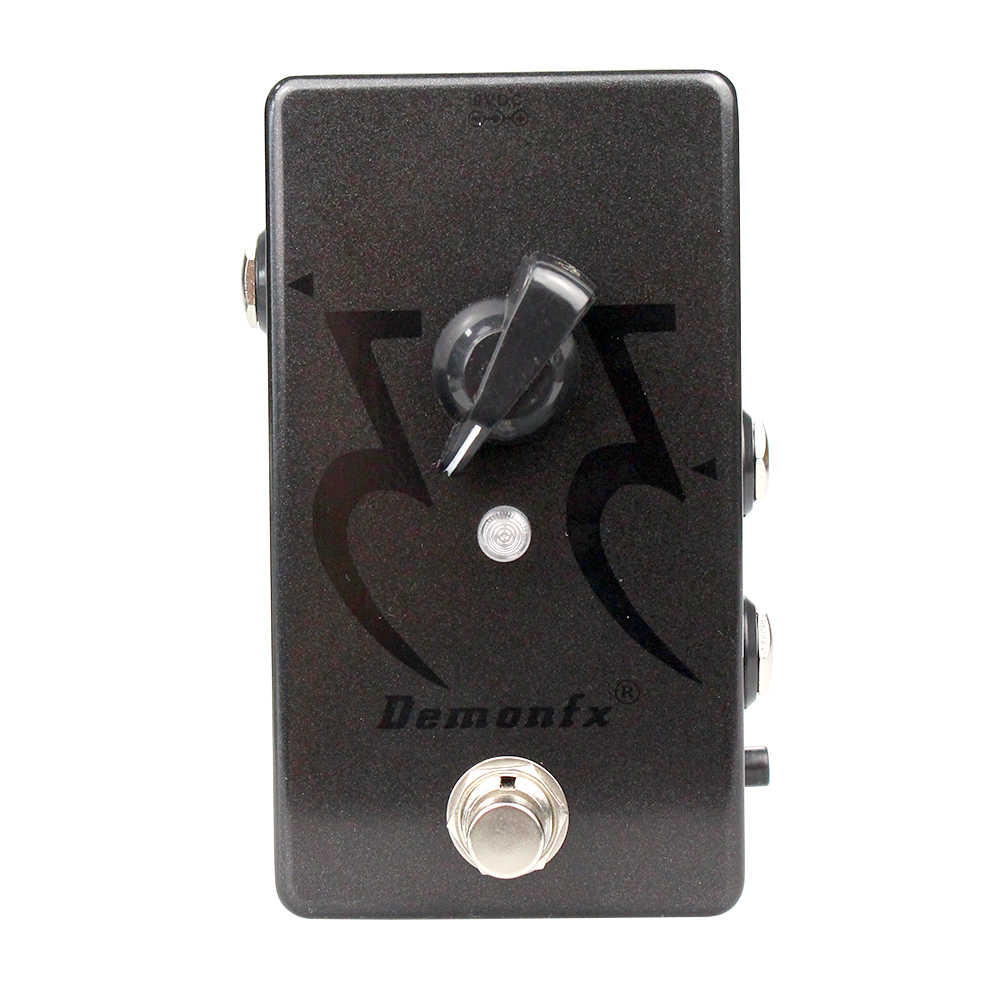 Demonfx Pedal de efecto de guitarra de alta calidad Wah distorsión Overdrive retardo reverb compresor Pedal de refuerzo