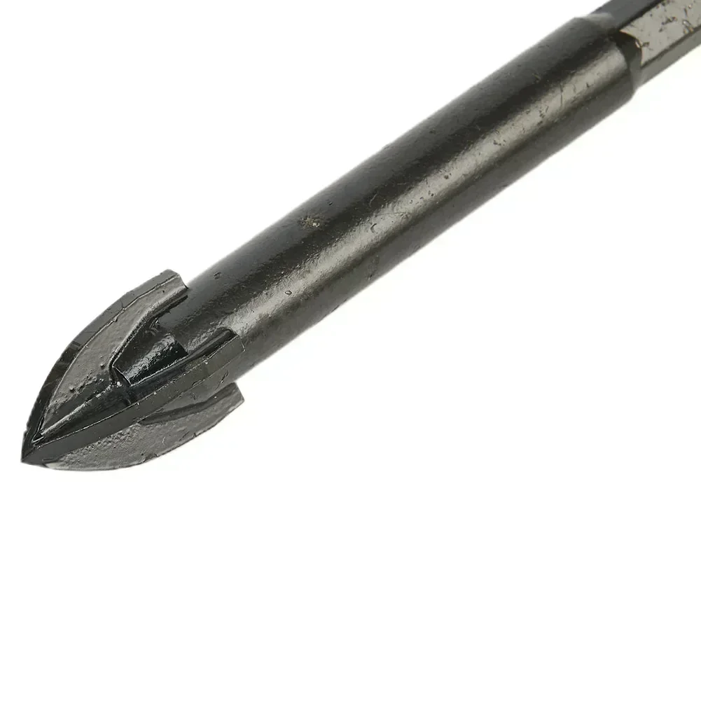Brocas hexagonales cruzadas para azulejos, 4/5/6/8/10mm, para vidrio, cerámica, hormigón, carburo, abridor de agujeros, ladrillo, aleación dura, Kit de herramientas triangulares, 1 ud.