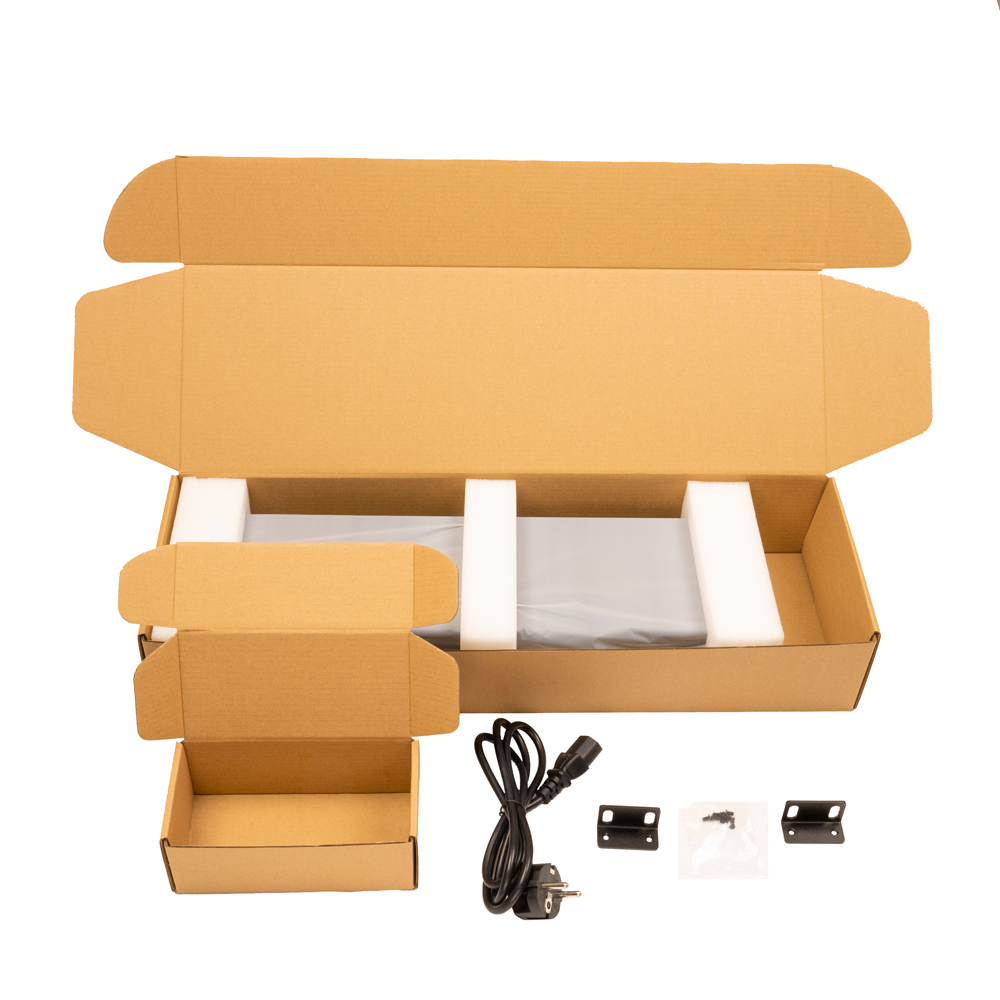 Q20300G9 1U Rack CPU Atom C3558 C3758R C3808, 4x 10G SFP+/ 5x Intel 2.5G LAN/ console/ VGA, Qotom Firewall Router