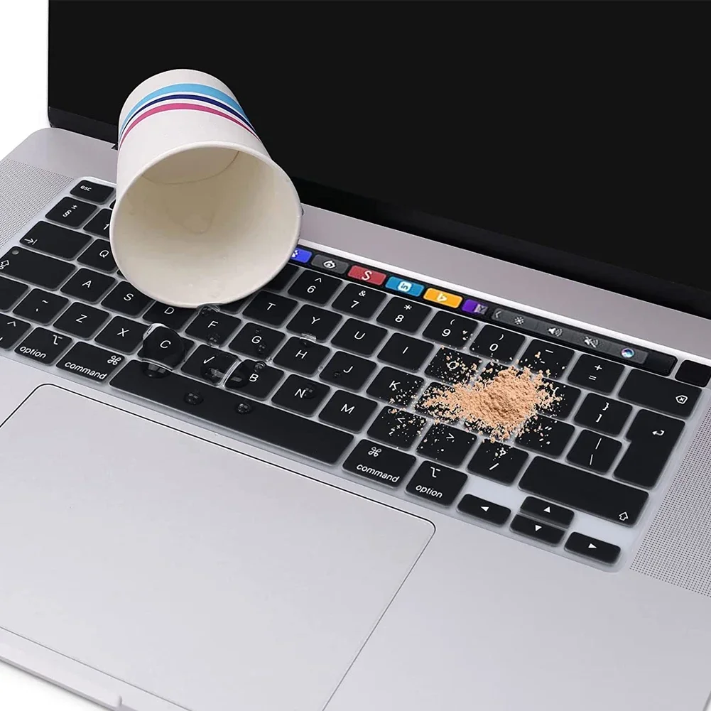 ฝาครอบแป้นพิมพ์สําหรับ 2005 - 2022 ใหม่M2/M3 MacBook Pro /Air 13/15/13.6/16/12 นิ้วผิว (UK/US) a2681/A2442/A3113/A2780/A3114