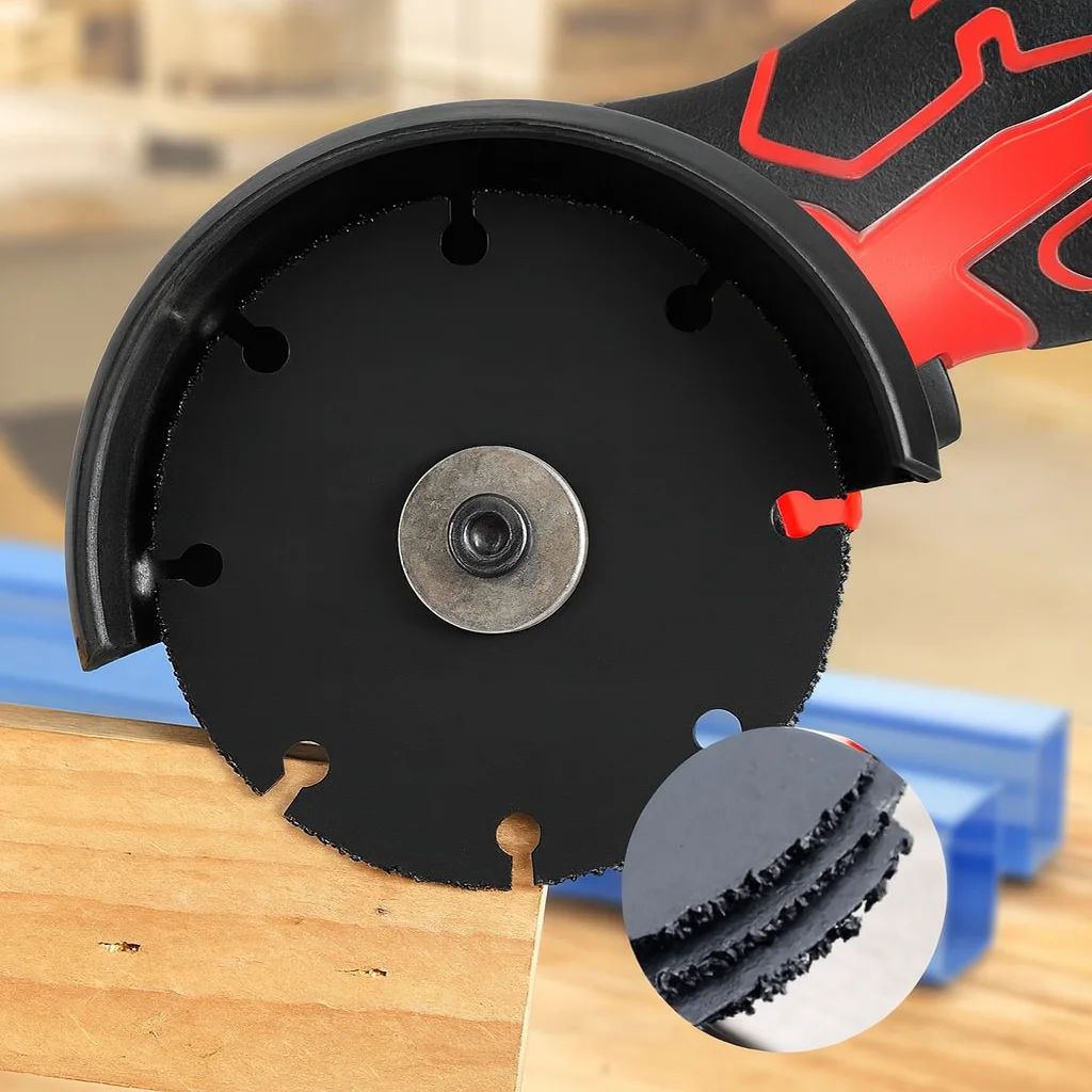 Mini disco de corte de diamante com lâmina de serra de esmeril de 75mm para moedor de plástico de madeira de metal, ferramenta rotativa de alta velocidade para polimento de corte diy