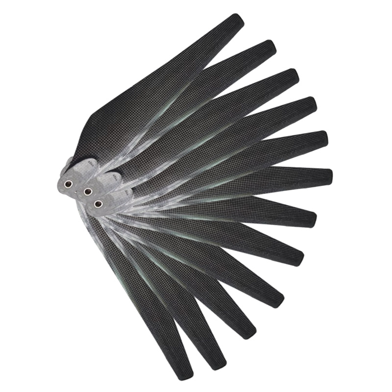 12 PCS Carbon Fiber Wing Drone Folding Propeller Dji T20 T16 T10 CW CWW Spraying Pesticide Plant Protection R3390 UAV Propeller