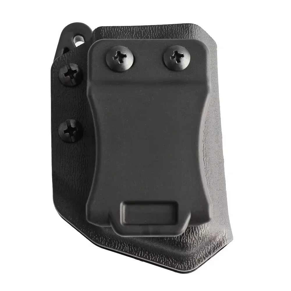 Camping 9mm Universal เข็มขัดคลิปเดี่ยว Double STACK นิตยสาร POUCH HOLSTER MAG Carrier สําหรับปืนปืนกลางแจ้ง CS เกม