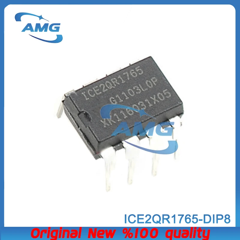 5 PCS ICE2QR1765 pacote DIP-8 chip de interruptor de gerenciamento de energia