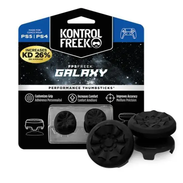 Freek Galaxy FPS dla Playstation PS4 High-Rise Analog Stick PS5 Joystick Controller Performance Command Stick Game Silikonowa nasadka