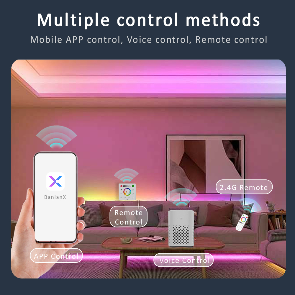 LED Controller SP530E Wifi Bluetooth RF 5V 12V 24V 5CH WS2812B WS2811 SK6812 LED Strip Controler Works with Alexa Google Home