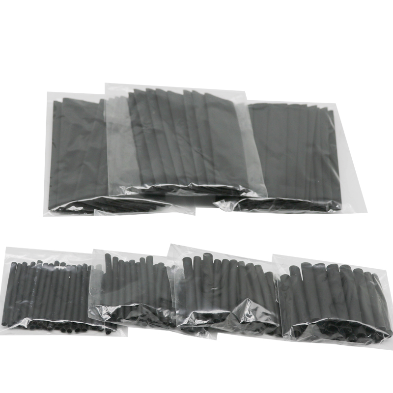 ZIShan 2:1 Filo Termoretraibile Tubo Termoretraibile Filo Collegare Protezione Della Copertura con Pistola Ad Aria Calda da 300 W 127-530 Pezzi Tubo Termoretraibile