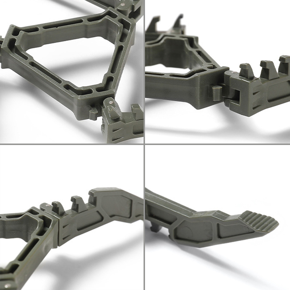 Gas Tank Bracket Foldable Fuel Can Stabilizer Anti Dumping Tripod Camping Gas Tank Bracket Support Base Cookware Accessories