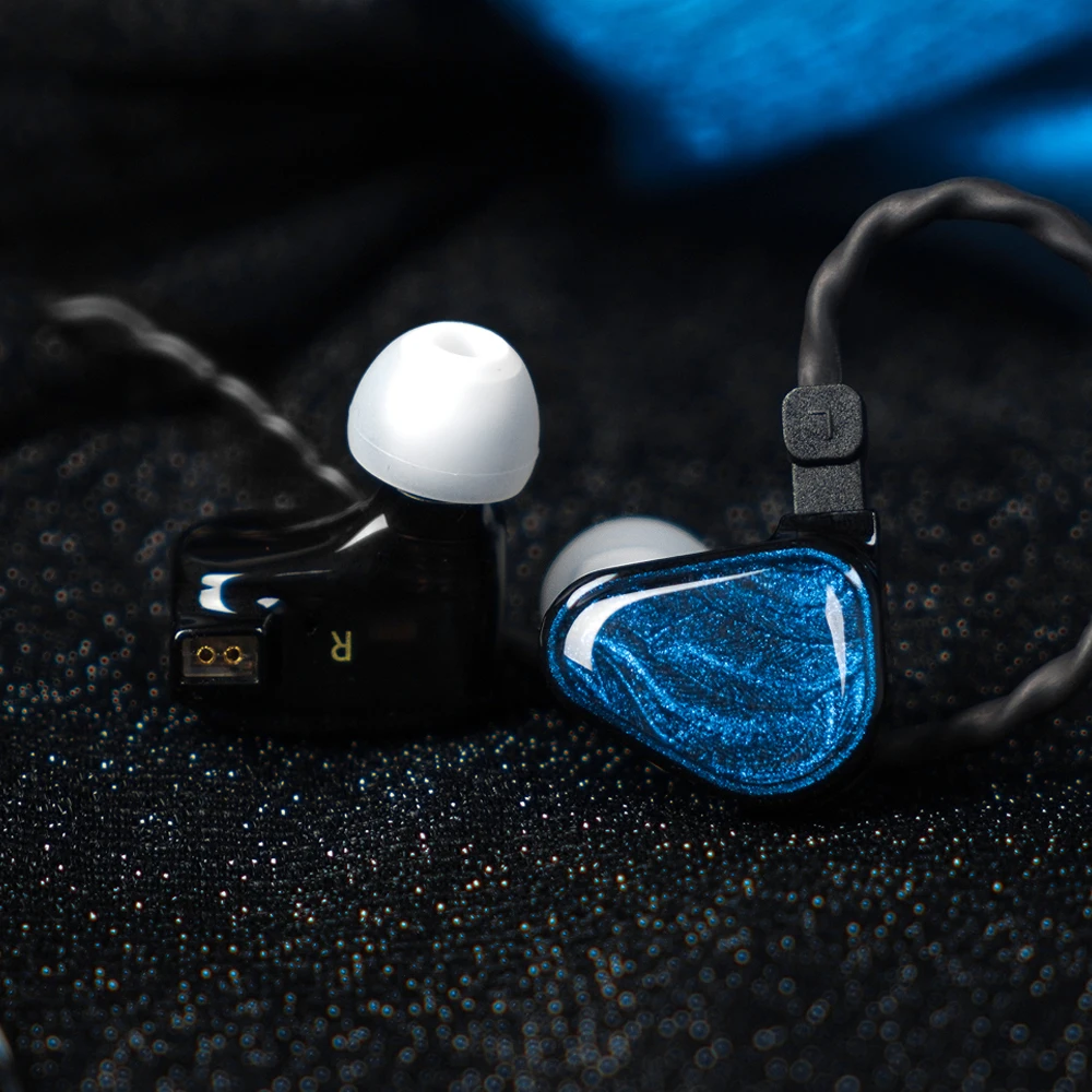 TRUTHEAR x Crinacle ZERO Auriculares Dual Dynamic Drivers IEMs con 0,78 Cable de 2 pines Juego BassEarbuds