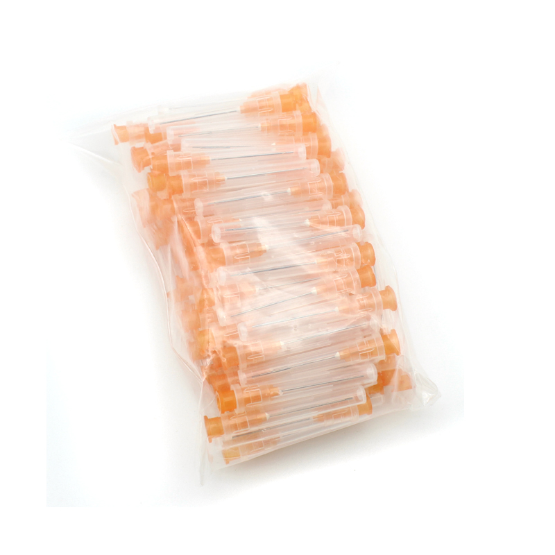 100Pcs Dental Endo Irrigation Needle Tip 25G/27G/30GA 30G End-Closed Side Hole Endo Syringe Root Canal Washing Needle Tip