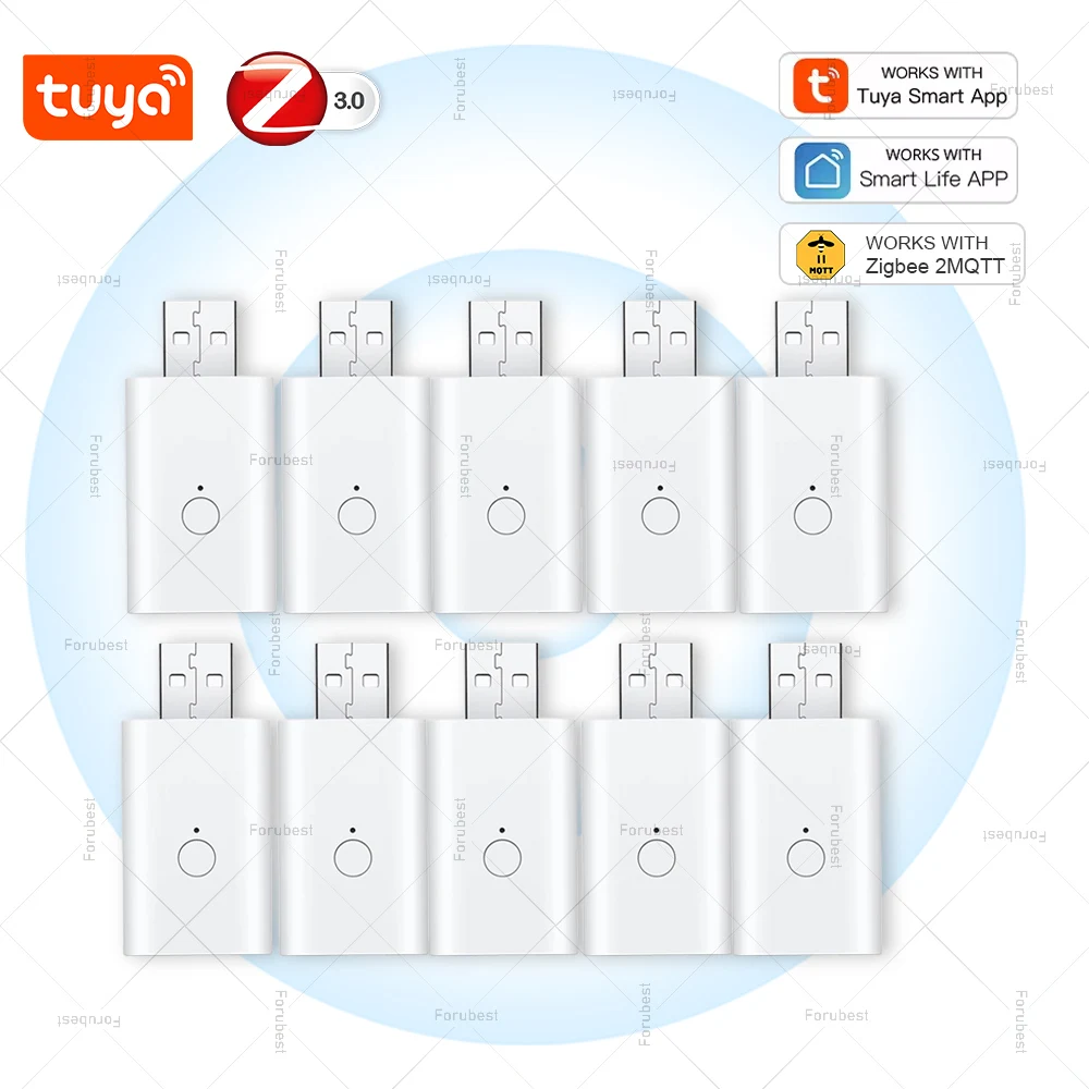 10 PCS Tuya Zigbee 3,0 Wireless Signal Repeater USB Signal Verstärker Extender Signal Repeater Für Smart Leben App Zigbee2mqtt