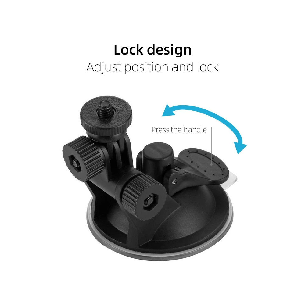 Suction Cup For Gopro 12 Accessories Holder Mount for Go pro 12 11 10 Action Camera For Car Mount Glass Monopod Holder Holding