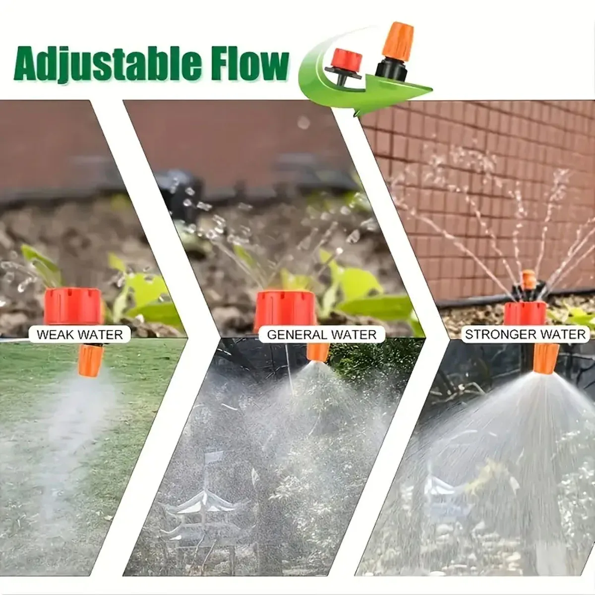 30 เมตร DIY พืชสวนหยดระบบชลประทานชุดรดน้ําอัตโนมัติดอกไม้ Waterer พืชสีเขียวปรับชลประทานชุด