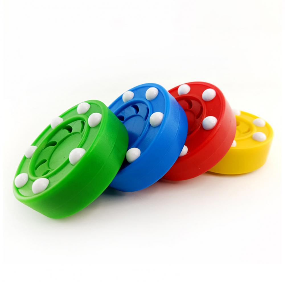 Novelty  Practical Hockey Puck Street Roller Multicolor Skating Rollerball Smooth Surface   Adult Fitness Accessories