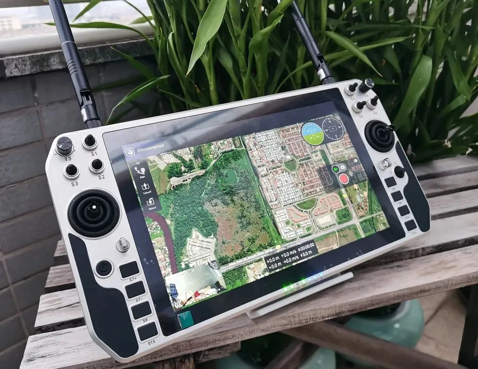 UAV Ground Station Ground Control Station GCS Handheld Ground Station Drone Remote Controller Drone Transmitter and Receiver