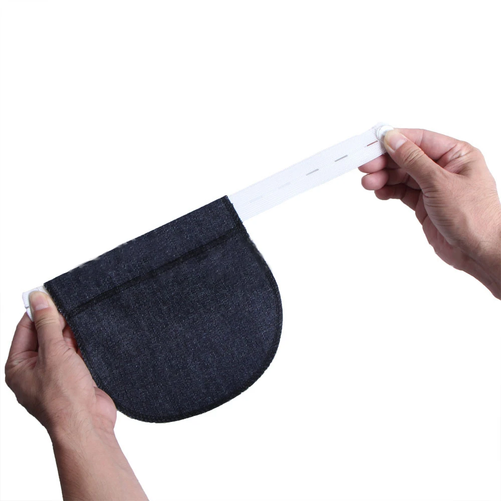 Pretina de maternidad extensor elástico pantalones suaves cinturón extensión hebilla botón alargamiento mujeres embarazadas embarazo ajustable