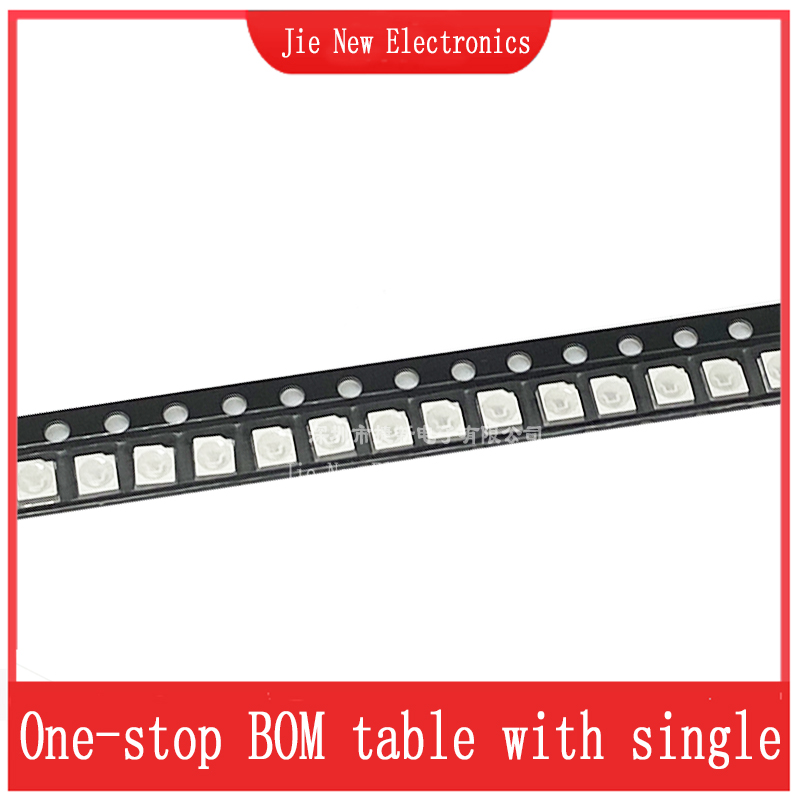 100 Uds 0402 0603 0805 1206 3528 5050 SMD LED rojo amarillo verde blanco azul naranja diodo emisor de luz