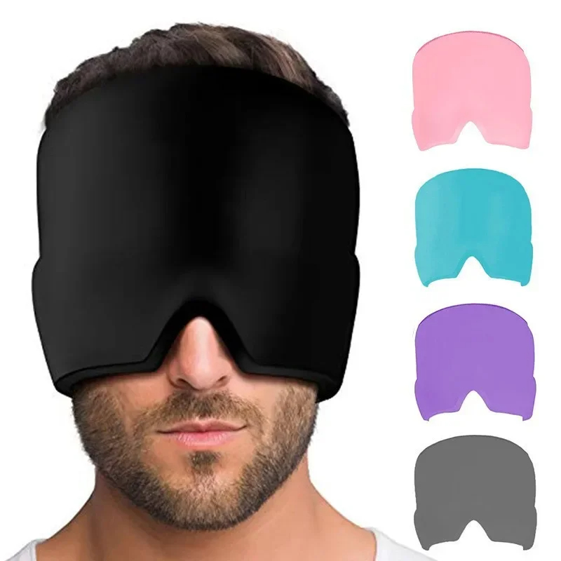 Therapie-Stirnback, Migräne-Entlastungskappe, Gel-Eiskappe, Kaltpackung, Kopfpackung, Kühlung, Kaltpackung, Gesichtspackung, Kaltpackung, Gesichtspackung