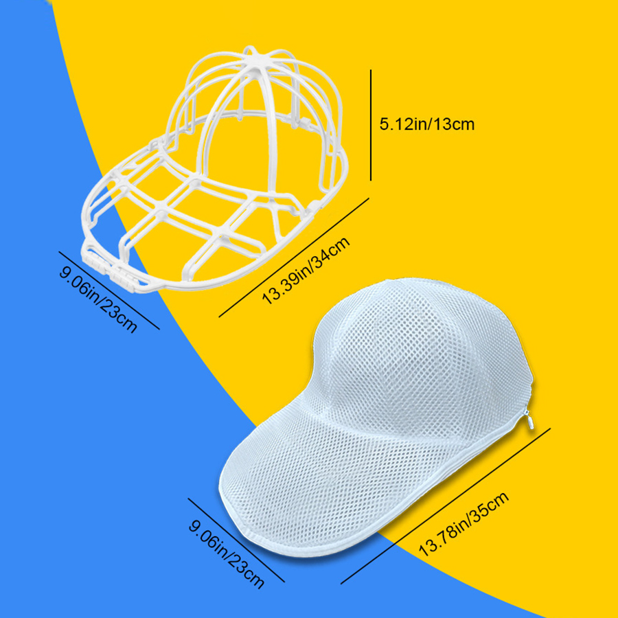 2/4/6Pcs/set Hat washing set baseball duckbill cap washing and sun drying integrated, non deformed machine wash protective rack